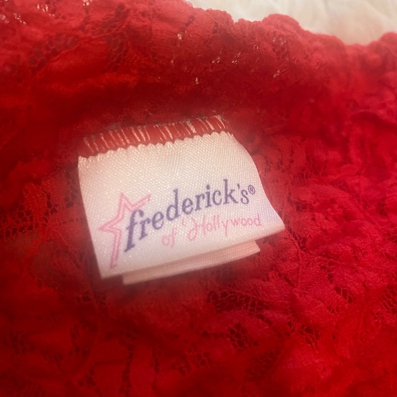 80’s Fredericks of Hollywood Red Cami